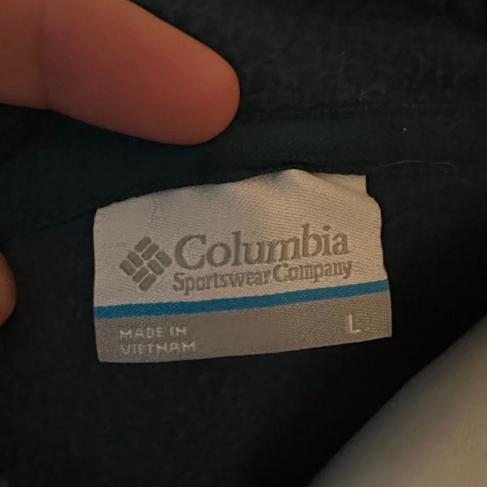 Columbia Blue Hooded Fleece Jacket - Picture 4 of 6